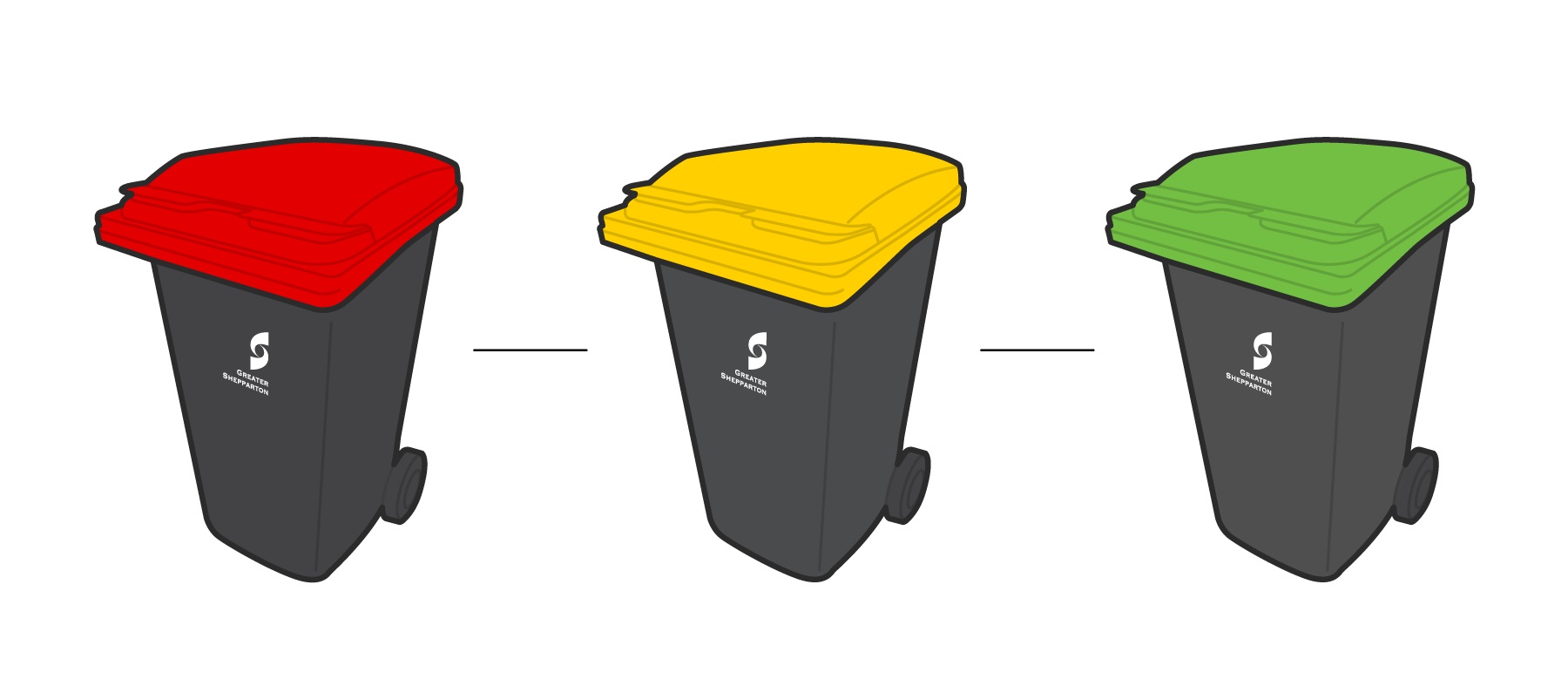 Council Bins Elders Real Estate Albury/Wodonga